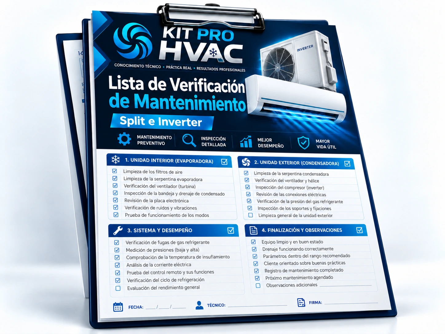 Lista de Verificación de Mantenimiento