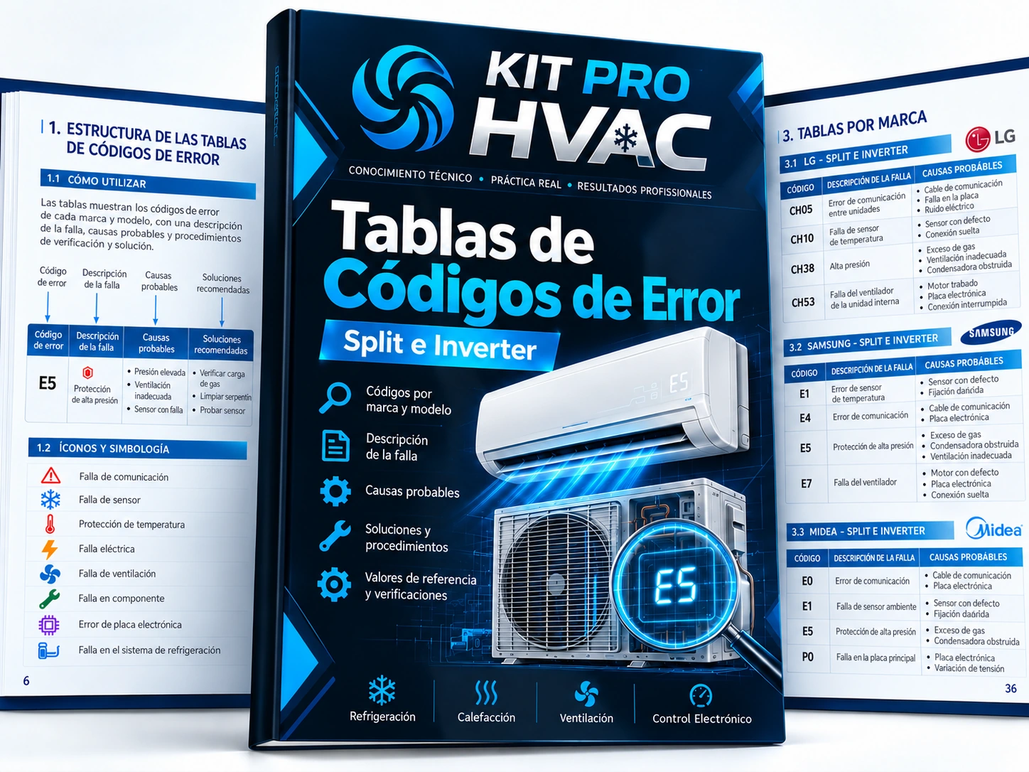 Tablas de Códigos de Error