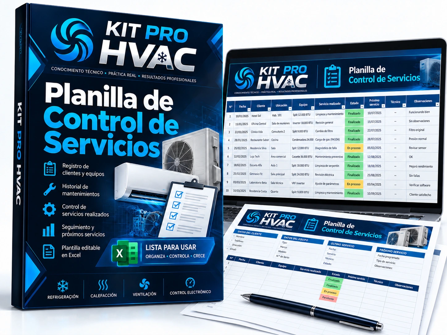 Planilla de Control de Servicios