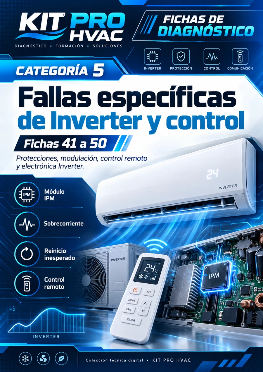 Categoría 5: Fallas específicas de Inverter y control